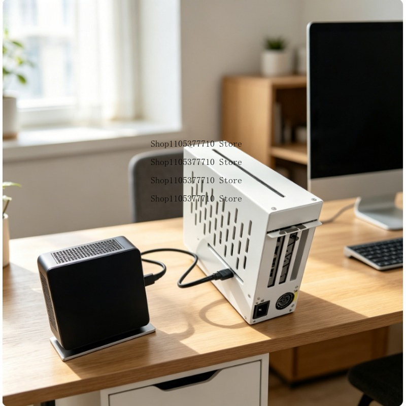 Oculink Egpu Mini Pc - Dock EGPU All-in-One, Enclosure GPU Eksternal