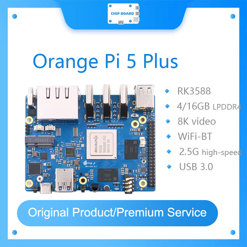 Rockchip Rk3588 Development Board - Orange Pi 5 Plus komputer papan
