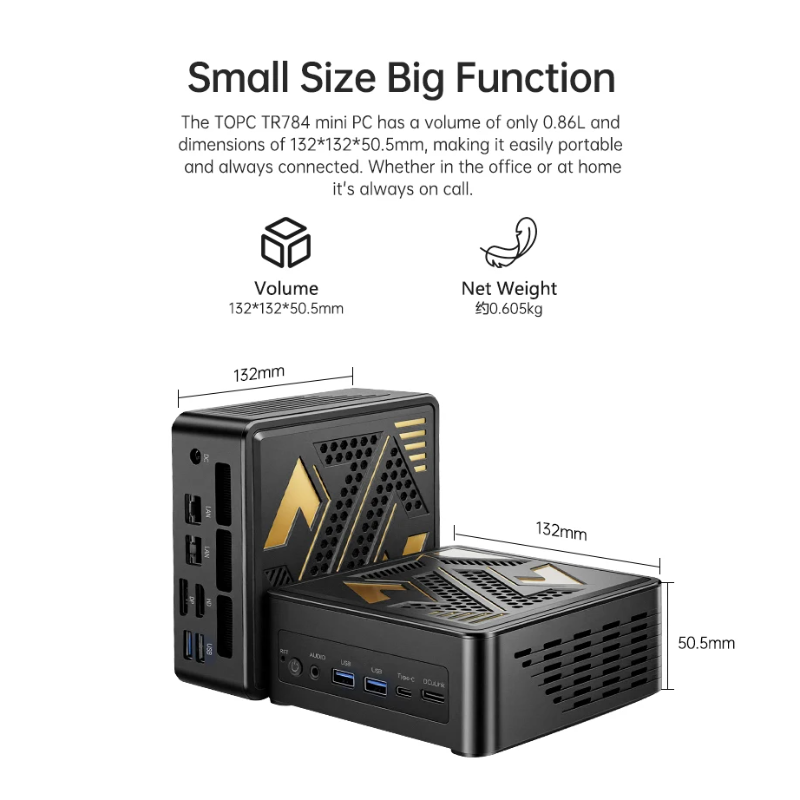 TOPC OCuLink Mini PC Ryzen 7 7 - Oculink Egpu Mini Pc ulasan dan harga