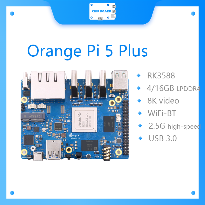 Orange Pi 5 Plus Komputer Papa - Rockchip Rk3588 Development Board ulasan dan harga