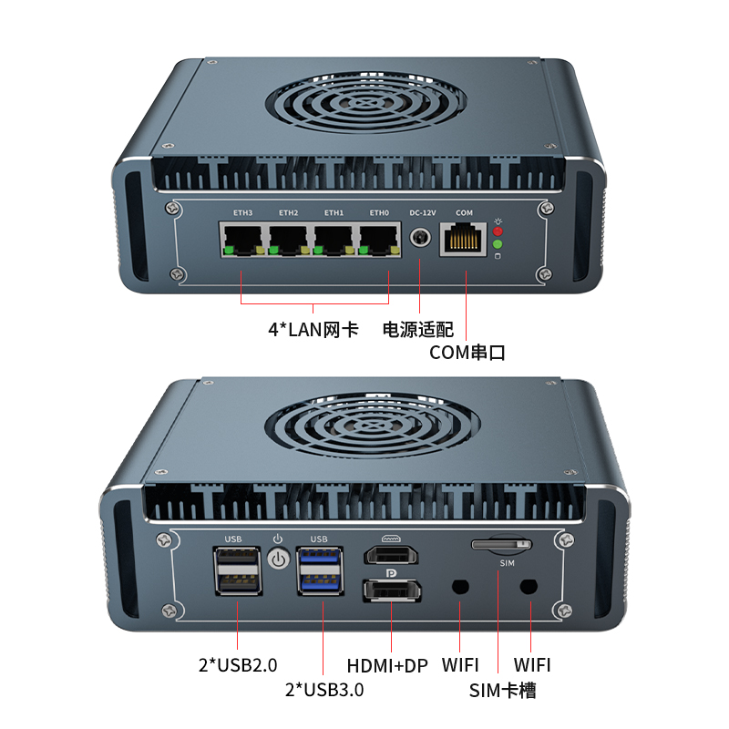 Router Mini PC 2.5G Fan 13620H - Pfsense Firewall Router 2.5G 4 I226 ulasan dan harga
